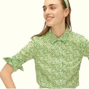 JCrew Slim-fit shirt in Liberty® Size 0
